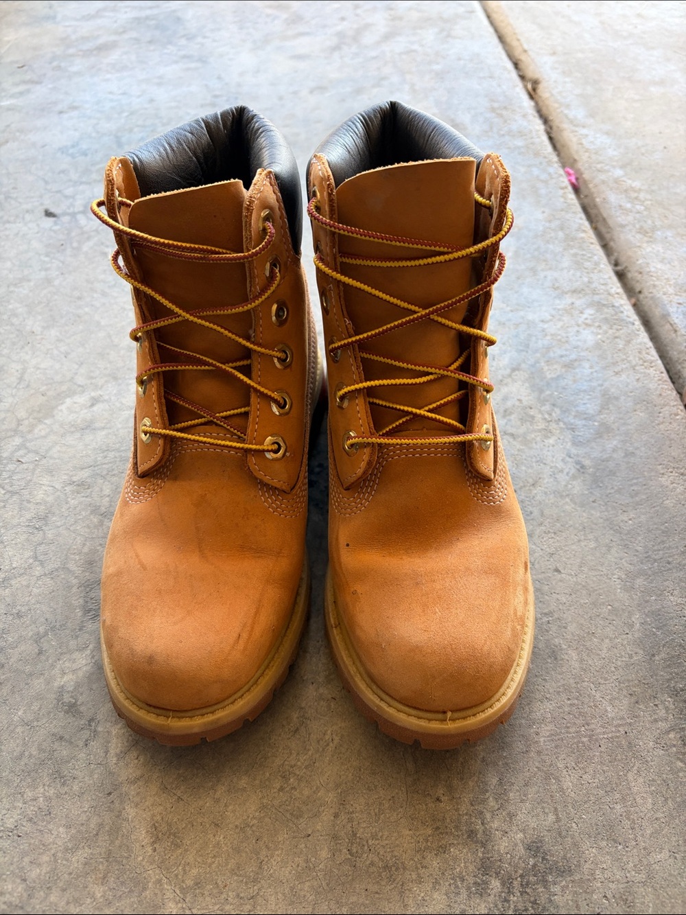 Women’s timberland Wheat Brown Leather, Classic Lace-Up